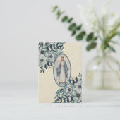 Visite Carte sainte de souvenir baptismal catholique de (Debout devant)