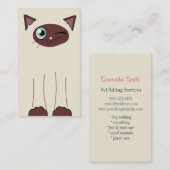 Visite Carte se reposante d'entreprise de services (Devant / Derrière)