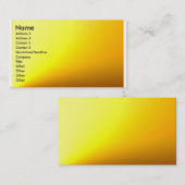 Visite Carte simple Or-Jaune de profil (Devant / Derrière)