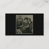 VISITE CARTE SPÉCIALE DE PROFIL DE COUPLES++ (Dos)