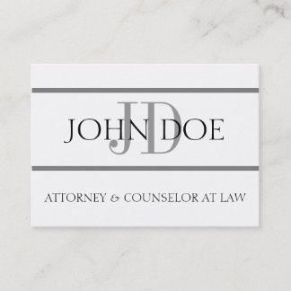 Visite Carte surdimensionnée de la rayure W/W de la