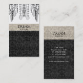 Visite Carte V2 d'entreprise immobilière de cristaux de (Devant / Derrière)