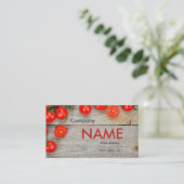 Visite Carte végétarienne végétale de jus frais de (Debout devant)