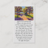 Visite Célébration de l'huile de vie peinture carte de sy (Devant)