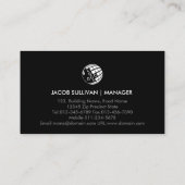 Visite Chauffage Ventilation Climatisation Carte de visit (Dos)