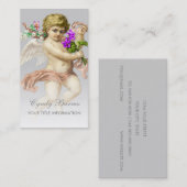 Visite Cherub avec broche sur n'importe quel Carte de vis (Devant / Derrière)