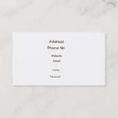 Visite Chien de marche de bande dessinée de carte de (Dos)