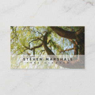 Visite Chirurgien d'arbre sauvage en pleurs Carte de visi