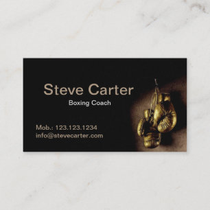 Visite Club de carte de sport d'anneau professionnel de