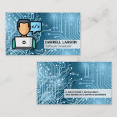 Visite Codage homme | Carte de circuit moderne (Devant / Derrière)
