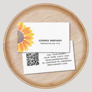 Visite Code QR Profession/Titre du travail Carte de visit