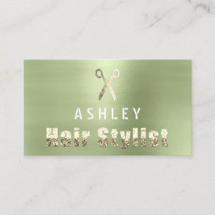 Visite Coiffeuse Styliste Salon Ming Carte de rendez-vous