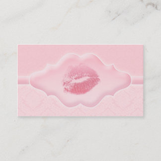 Visite Composez la damassé de lèvres de rose de carte de