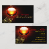 Visite Conception de bijoux ou modèle générique de carte (Devant / Derrière)