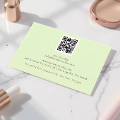 Visite Conception de carte de marque holographique éditab