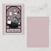 Visite Conception de carte de tarot "L'écrivain" (Devant / Derrière)