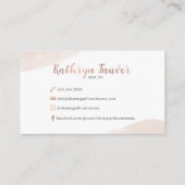 Visite Conception de carte personnalisée | Modèle Zazzle  (Dos)