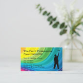 Visite Conception de carte professionnelle de peintre (Debout devant)