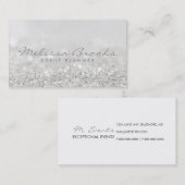 Visite Conception de parties scintillantes du carte de (Devant / Derrière)