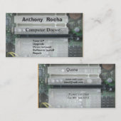 Visite Conception d'ordinateur avec technologie de carte  (Devant / Derrière)