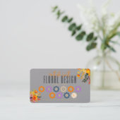 Visite Conception Florale Sophistiquée Carte de Fidélité (Debout devant)