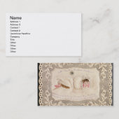 Visite Conférence de rideau en Mme Caudle's, carte (Devant / Derrière)