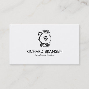 Visite Conseiller financier Carte de visite, comptable