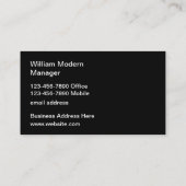 Visite Construction classique Nouveau modèle de carte de (Dos)