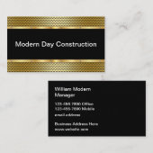 Visite Construction classique Nouveau modèle de carte de (Devant / Derrière)