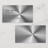 Visite Cool Faux Apothecaire en acier inoxydable Carte de (Devant / Derrière)