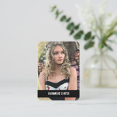 Visite Coscards | Carte de commerce de connexion de code (Debout devant)
