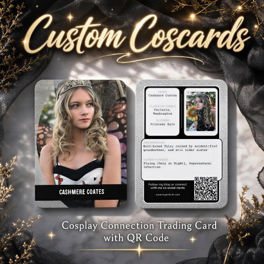 Visite Coscards | Carte de commerce de connexion de code