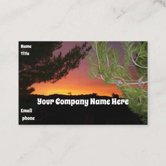 Visite Coucher de soleil de la Silicon Valley - Carte de  (Devant)