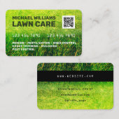 Visite Coupe d'herbe de carte de crédit (Devant / Derrière)