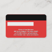 Visite Crédit | Carte de débit (Dos)