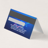 Visite Crédit | Carte de débit | Finances | Graphiques bo (Dos)