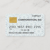 Visite Crédit | Carte de débit | Motif moderne (Devant)