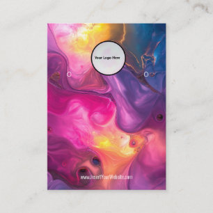 Visite Créer votre carte d'affichage d'écoute de logo per