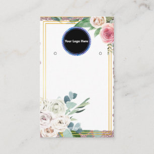 Visite Créer votre carte d'affichage d'écoute de logo per