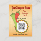 Visite Cuisine 2015 de Mexicine de calendrier de carte de (Dos)