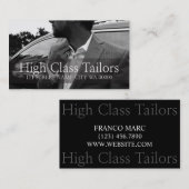 Visite Cuisines, Altérations, Nettoyeurs À Sec Carte de v (Devant / Derrière)