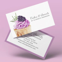 Cupcake Pâtisserie Chef boulangerie Carte de visit