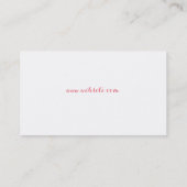 Visite Cute Cookies Cookie Business Bakery Carte de visit (Dos)
