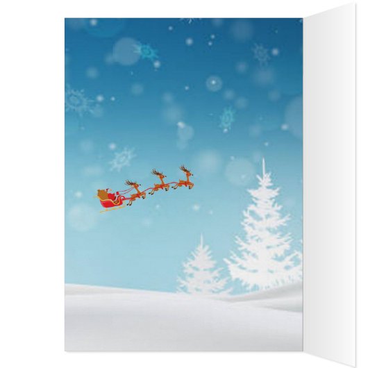 Visite de Père Noël (Intérieur (Gauche))