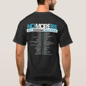 Visite de PROMENADE de T-shirt de #NOMOREBS (Dos)