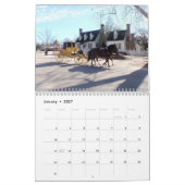 Visite De Williamsburg Calendrier 2025 (Jan 2027)