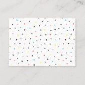 Visite Demande de réservation | Carte de boîtier Baby sho (Dos)