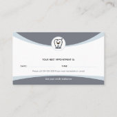 Visite Dentiste | Carte de rendez-vous dentaire (Dos)