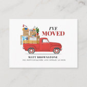 Visite Déplacement du changement d'adresse de la carte qu (Devant)