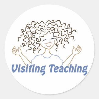 Visite des autocollants d'enseignement